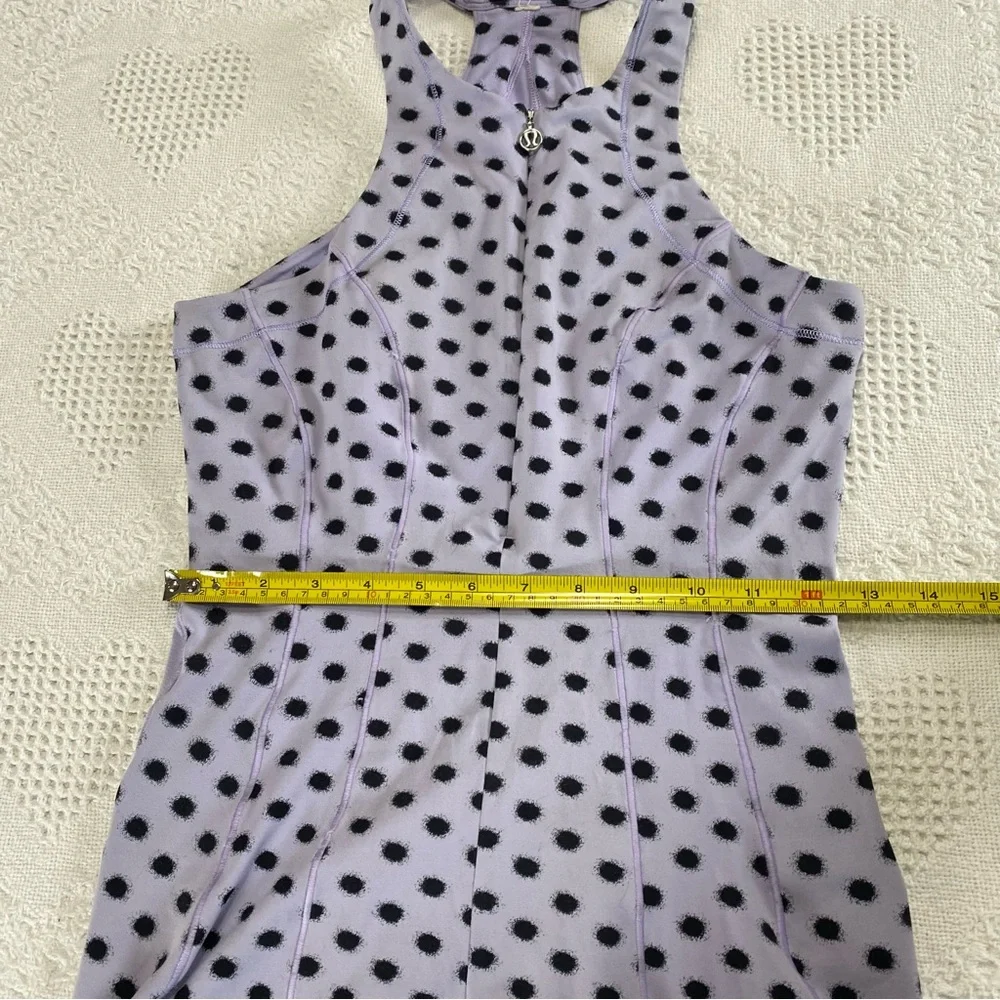 Lululemon Racerback Polka Dot Tank (SEE MEASUREMENTS)